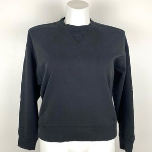Eddie Bauer Black Crewneck Pullover Sweatshirt Women’s L